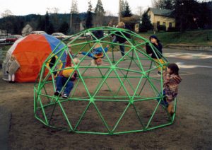 11ft Green Playground Climbing Dome