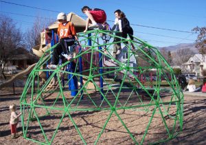 15ft Green Plagyround Climbing Dome